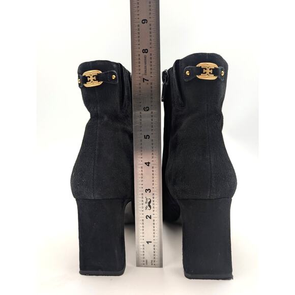 Sam Edelman Saige Ankle Bootie Pointed Toe Women's Black Size US7.5M EU38 - Picture 4 of 10